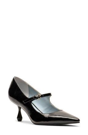 Frances Valentine Naomi Pointed Toe Mary Jane Pump in Black at Nordstrom Rack, Size 6.5