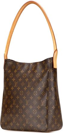 Louis Vuitton Hobo Bags - 2000 Monogram Looping GM - Gr. unisize - in Braun - für Damen