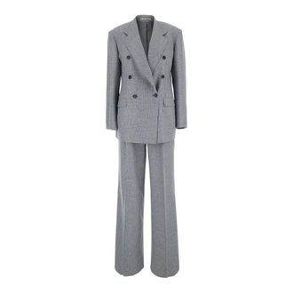 Tagliatore Suits - Dames - Jassen - Grijs - Maat: 2XS
