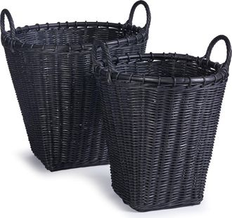 Napa Home & Garden Alvero Baskets, Set Of 2 in Black at Nordstrom