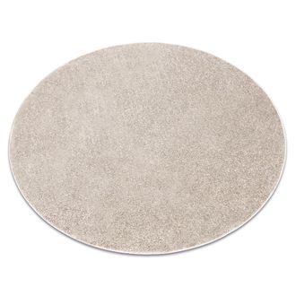 RugsX Rugsx - Alfombra Santa Fe C&iacute;rculo Beige 33 Llanura Color S&oacute;lido Beige Circulo 100 Cm