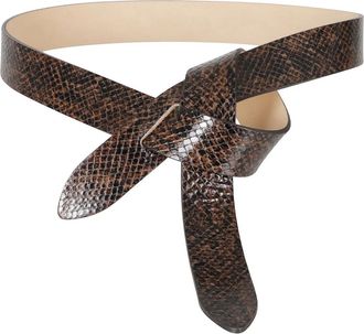Isabel Marant Cintur&oacute;n Lecce - Accessories - Mujer - Marr&oacute;n - S