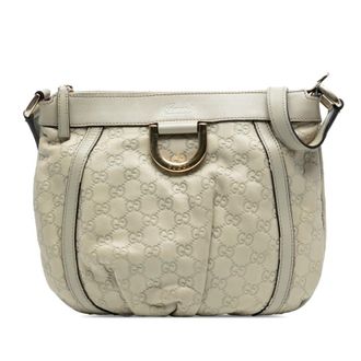 Gucci Pre-owned Gucci Guccissima Abbey D Ring Crossbody Unisex 203257 200047