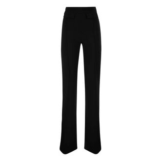 Elisabetta Franchi Mujer, Pantalones, Negro, Talla: S