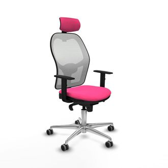 Piqueras y Crespo Piqueras Y Crespo Jorquera Silla De Oficina Rosa Ergon&oacute;mica