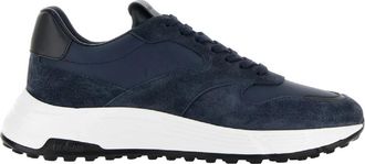Hogan H580 Sneakers - Heren - Sneakers - Blauw - 40 EU - Katoen - Schoenen