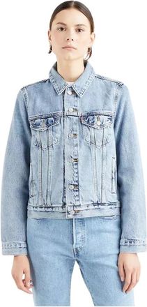 Levi's La Trucker - Dames - Spijkerjassen - Blauw - XS - Denim - Jassen