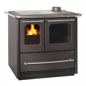 Nordica Cocina De Le&ntilde;a Sovrana Antracita Nordica