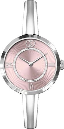 Gucci Model 2000 24 mm Bangle Horloge - Dames - Horloges - Grijs - ONE Size - Accessoires