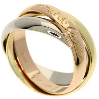 Cartier Yellow Gold (18K) Pink Gold (18K) White Gold (18K) Band Ring (Pre-Owned)