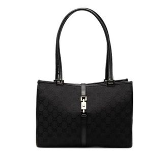 Gucci Pre-owned Shoulder Bags, female, Black, Size: ONE SIZE Pre-owned Jackie Tote