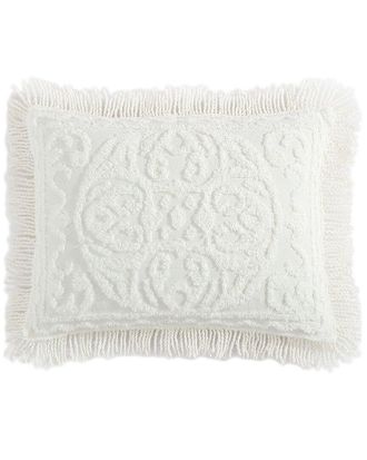 Beatrice Home Fashions Medallion Chenille Sham