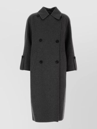 Max Mara virgin wool double-breasted coat