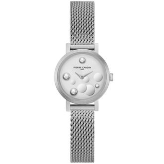 Pierre Cardin Silver Womens Watch