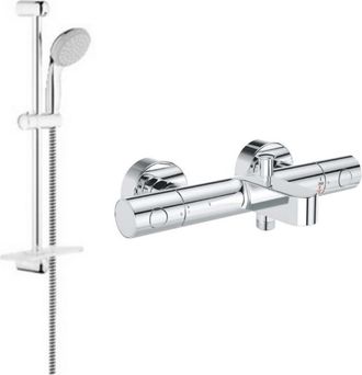 GROHE Mezclador Para Ba&ntilde;era Grohe Grohtherm Con Conjunto De Ducha Vitalio Start