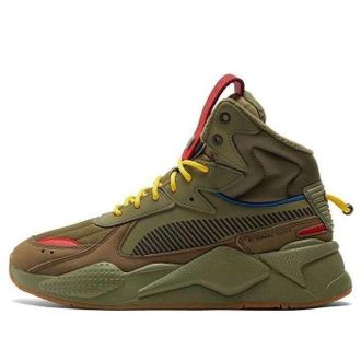 Puma Rs-x Mid C Militia Wtr Green Red Yellow 385521-01