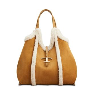Tod's Borsa Shopping T Timeless - - Bags - Donna - Marrone - ONE SIZE