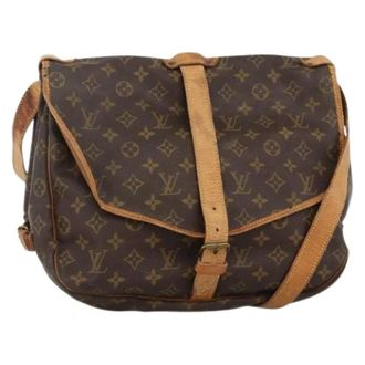 Louis Vuitton Pre-owned Cross Body Bags, female, Brown, Size: ONE SIZE Pre-owned Monogram Canvas Shoulder Bag