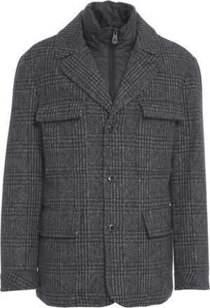 Peuterey Glencheck Jacket With Removable Bib