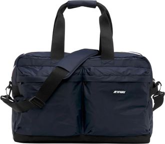 K-Way Blue Depth Ardelu Lightweight Nylon Duffle Bag