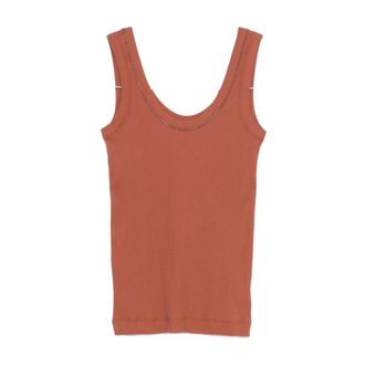 Brunello Cucinelli Cotton Tank Top