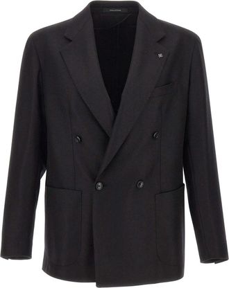 Tagliatore Norman Jacket - Heren - Blazers - Zwart - M - Wol - Jassen