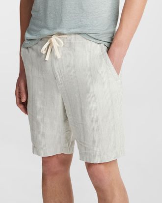Vince Mens Shadow Stripe Shorts