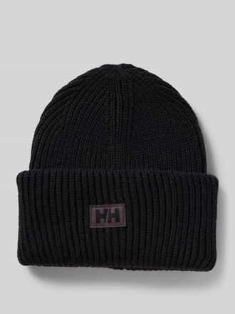 Helly Hansen Beanie mit Label-Patch in Black, Größe 1
