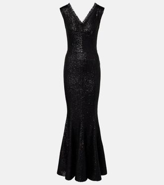 Norma Kamali Sequined gown