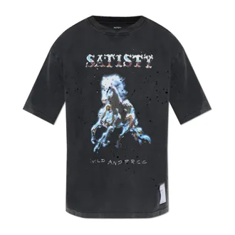 SATISFY T-Shirts, male, Gray, Size: XL MothTech T-Shirt