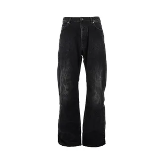 Balenciaga Distressed effect destructured jeans Man 31