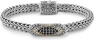 Samuel B. Pav&eacute; Rope Bracelet in Black at Nordstrom Rack