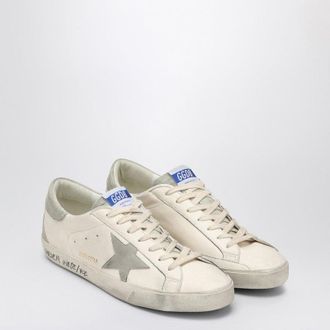Golden Goose White/Grey Super Star Sneaker