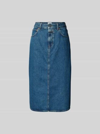 Closed Closed Jeansrock im 5-Pocket-Design in Dunkelblau, Gr&ouml;&szlig;e 25