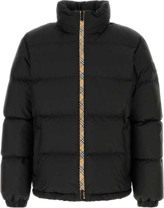 Burberry Black Quilted Down Jacket