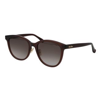 Max Mara Brown Acetate Womens Sunglasses