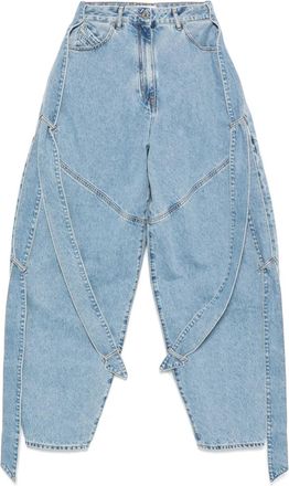 The Attico Jeans Con Coulisse-Donna
