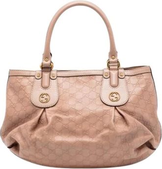 Gucci Pre-owned Handbags, female, Brown, Size: ONE SIZE Pre-owned Scarlett Tote Bag