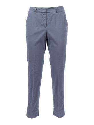 PESERICO Woman Trousers Cropped Tailored Straight-Leg Pants