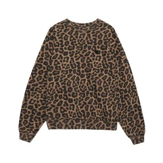 Anine Bing Miles Sweatshirt - Dames - Sweatshirts - Zwart - S - Katoen - Hoodies & sweatvesten