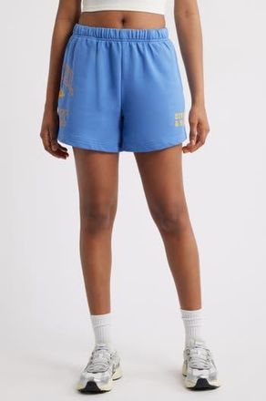 The Mayfair Group Angel Track Sweat Shorts in Blue at Nordstrom Rack, Size Xx-Large