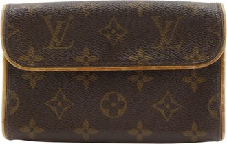 Louis Vuitton Brown Monogram Canvas Fanny Pack Pochette Pouch (Pre-Owned)