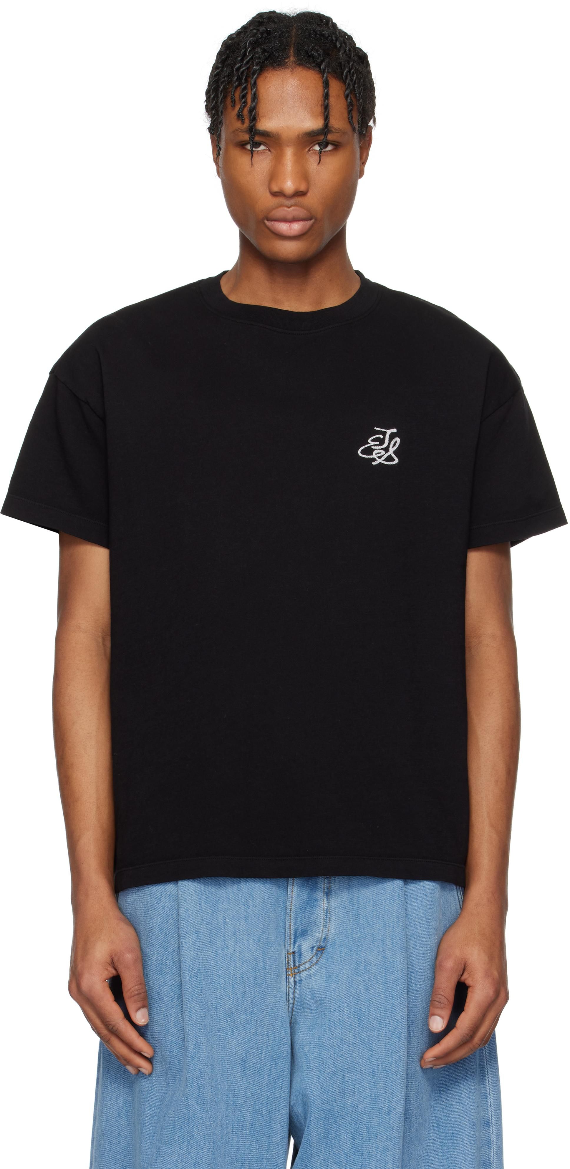 THE ELDER STATESMAN カシミア混紡 コットンジャージー Tシャツ THE ELDER STATESMAN コットン＆カシミヤ混ジャージー Tシャツ