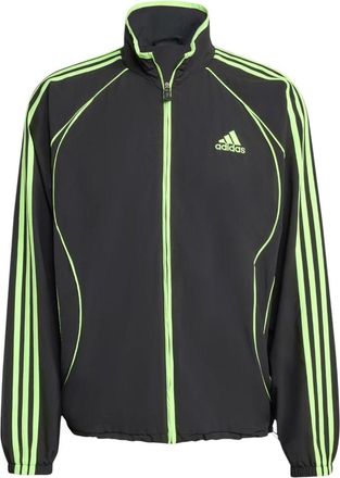 adidas Teamgeist Track Jacket Loose it Black Signal Green JW5866