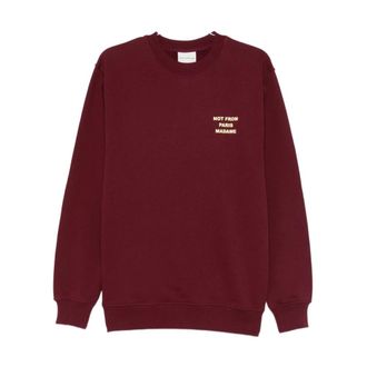 Dr&ocirc;le de Monsieur Heren, Sweatshirts & Hoodies, Rood, Maat: XL Katoen