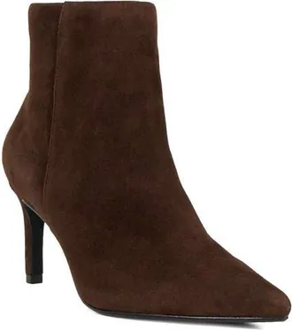 Dune London Obsessively Pointed Toe Bootie in Brown at Nordstrom, Size 36