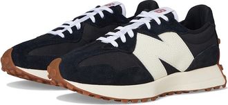 New Balance Classics 327 Womens Shoes Black/White : 11.5 B - Medium, Synthetic/Suede
