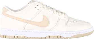 Nike Pre-owned Womens Dunk Low Sneakers in Phantom Beige Leather - Size EU 41