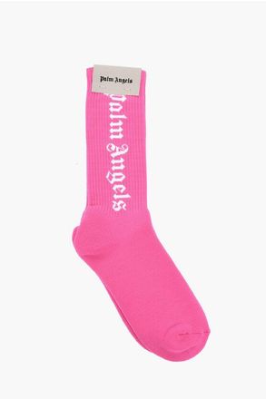 Palm Angels Fluorescent Socks with Contrast Logo size L/XL