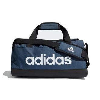 adidas Essentials Logo Duffel Bag Extra Small Teal Black GN2035